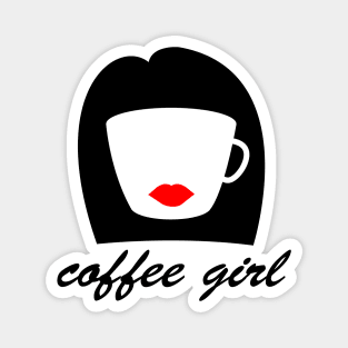 coffee girl Magnet