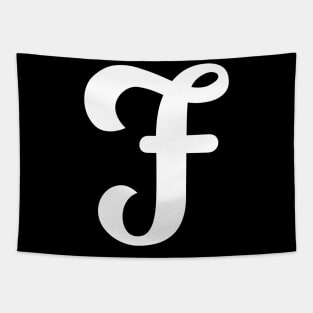 Letter F Tapestry