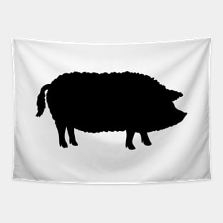 Mangalitsa Pig Silhouette Tapestry