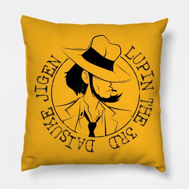 Jigen Stamp Pillow by Yexart