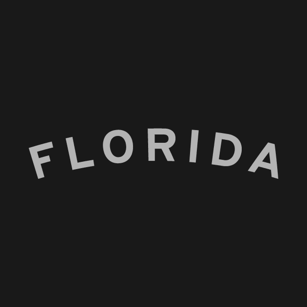 Florida Typography by calebfaires