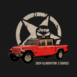 Jeep Gladiator J series JEEP White Star T-Shirt