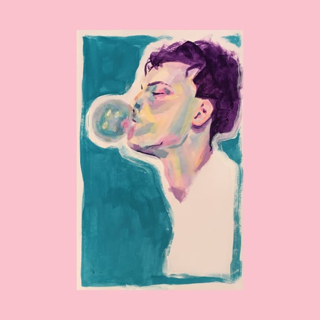 Bubblegum Boy by handnicole