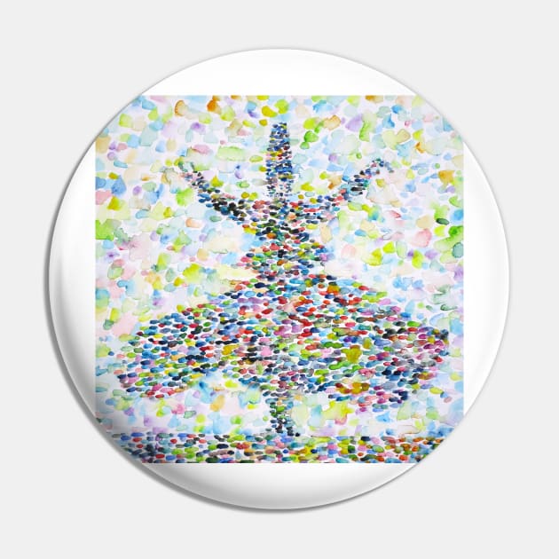 Whirling sufi - watercolor portrait Pin by lautir