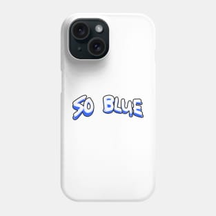 So Blue logo Phone Case