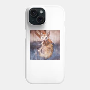 Funny Cat Reaction | Artwork + Photography by Artist Haitam Ouahabi Phone Case