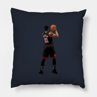 DeMar DeRozan Vector Back Pillow