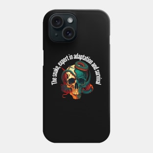 Skull snakes Phone Case