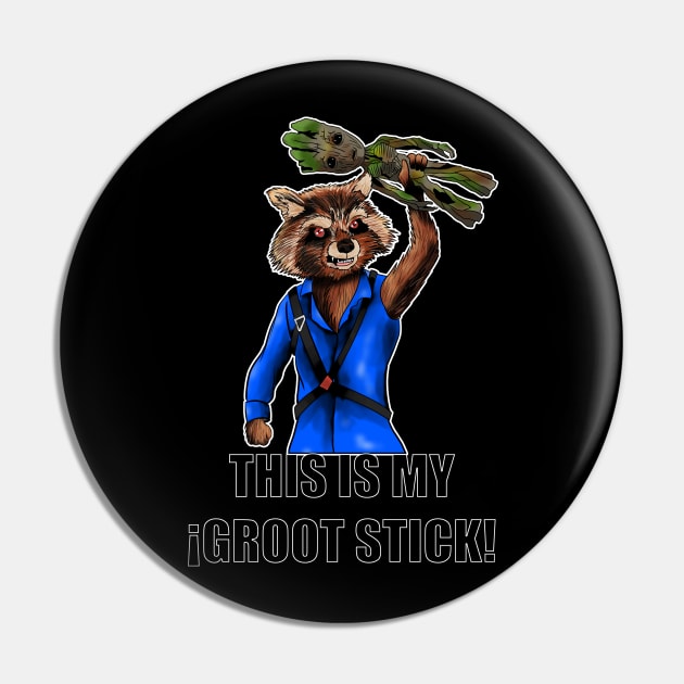 This is my Groot Stick Pin by nickbeta