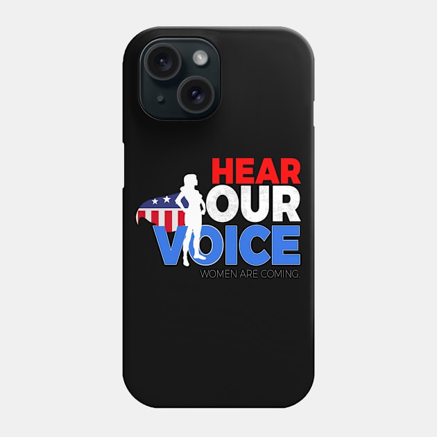 Hear our Voice Phone Case by lisalizarb