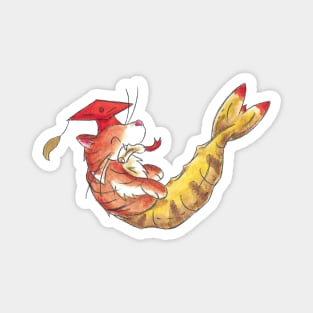 Tiger Prawn Grad Magnet