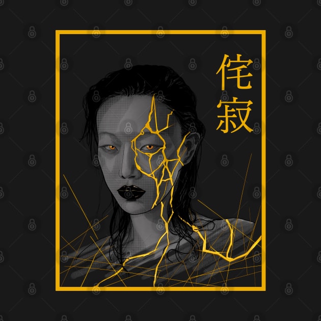 Kintsugi girl by Blacklinesw9