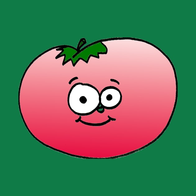 Happy Tomato Doodle by 1Redbublppasswo