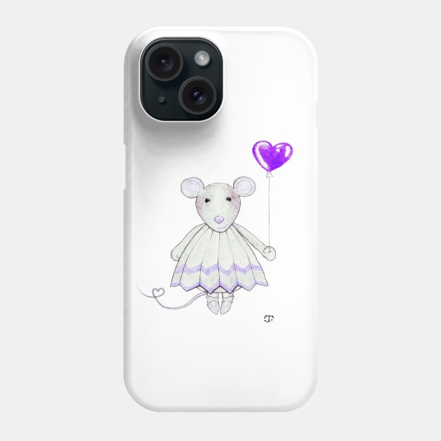 Miss Margaret purple Phone Case by tristan.r.rosenkreutz