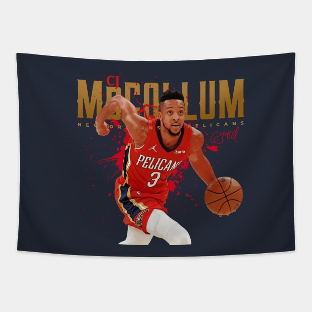 CJ Mccollum Tapestry by Juantamad