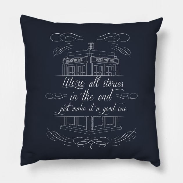 Stories Pillow by AmdyDesign