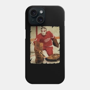 Jim Rutherford, 1980 in Detroit Red Wings (10 Shutouts) Phone Case