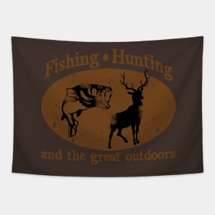 Fishing and Hunting Tapestry