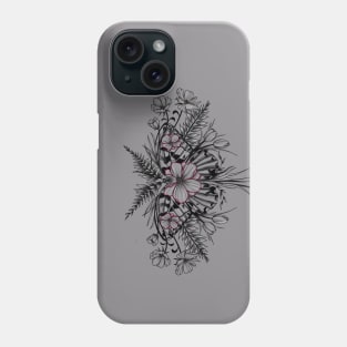 Flower moth Phone Case