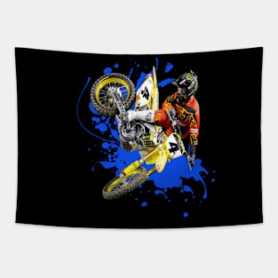 Richy Carmichael Motocross Tapestry