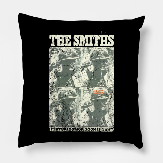 Vintage Smithss Pillow by TizeOPF Arts