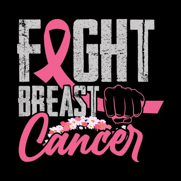 Fight Breast Cancer Awareness Boxing Glove by eldridgejacqueline