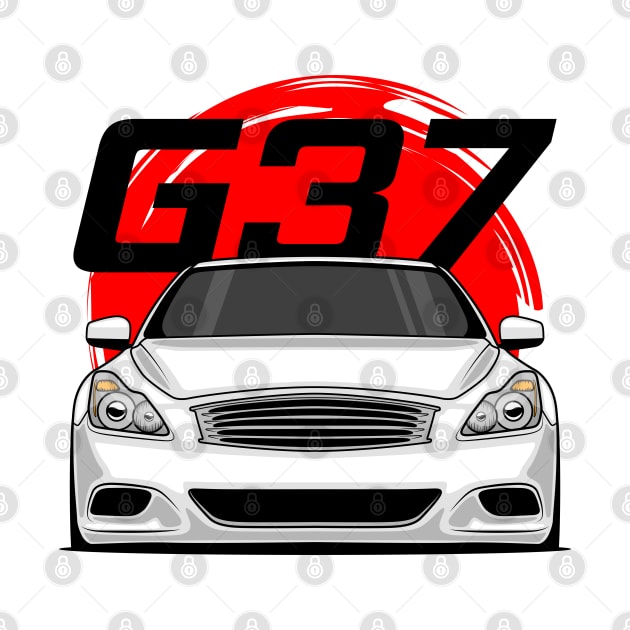 Front White G37 JDM by GoldenTuners