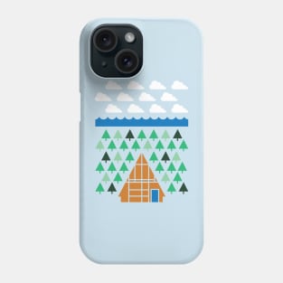 Tiny Forest by the Sea Phone Case