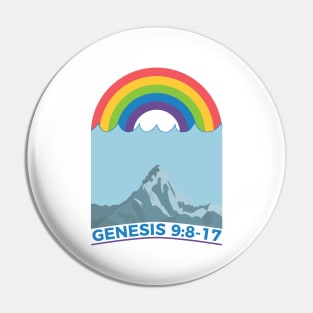 Rainbow God’s Promise Genesis 9 8-17 Pin