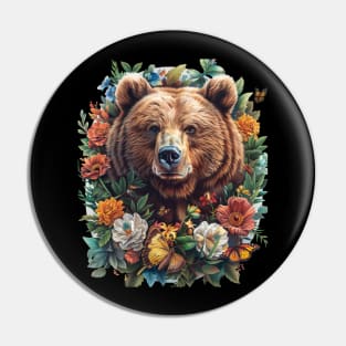 Grizzly Bear Climate Adaptation Pin