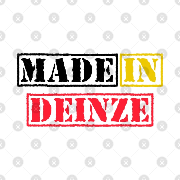 Made in Deinze Belgium by xesed