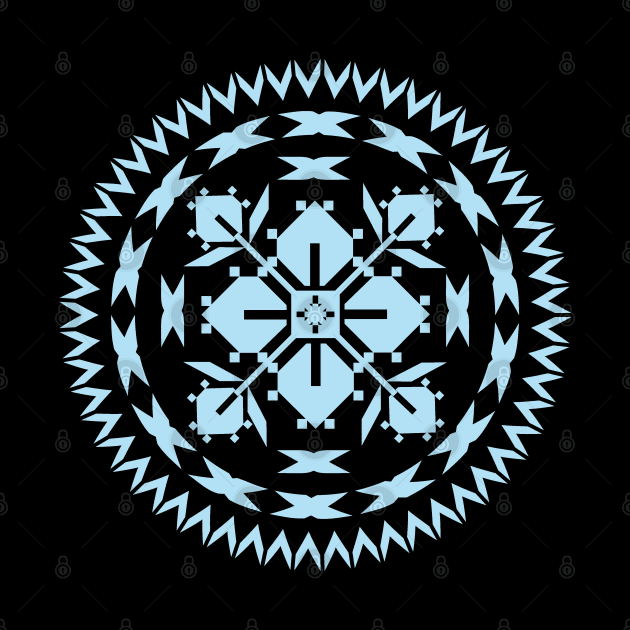 Ethnic folk ornament by Eskimos