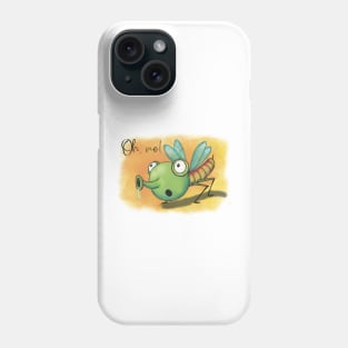 Funny cute fantasy mosquito Phone Case