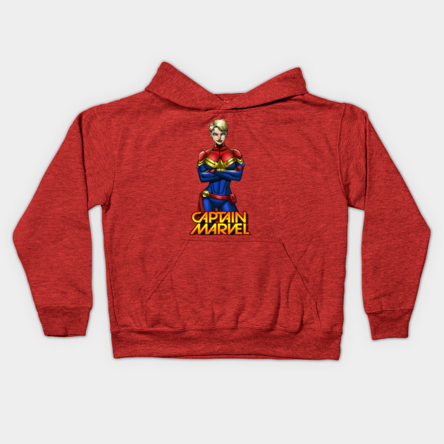 captain marvel hoodie kids