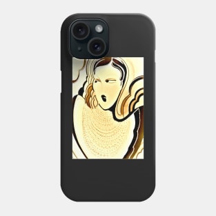 SEVENTIES ART DECO MANNEQUIN Phone Case