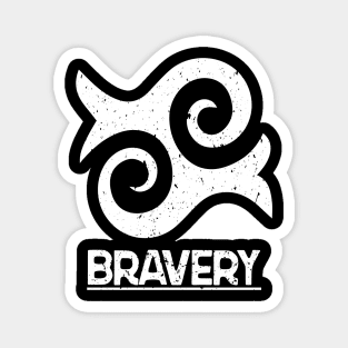 Sankofa African Adinkra Symbol "Bravery" Magnet