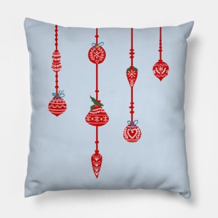 Scandinavian Ornaments Pillow