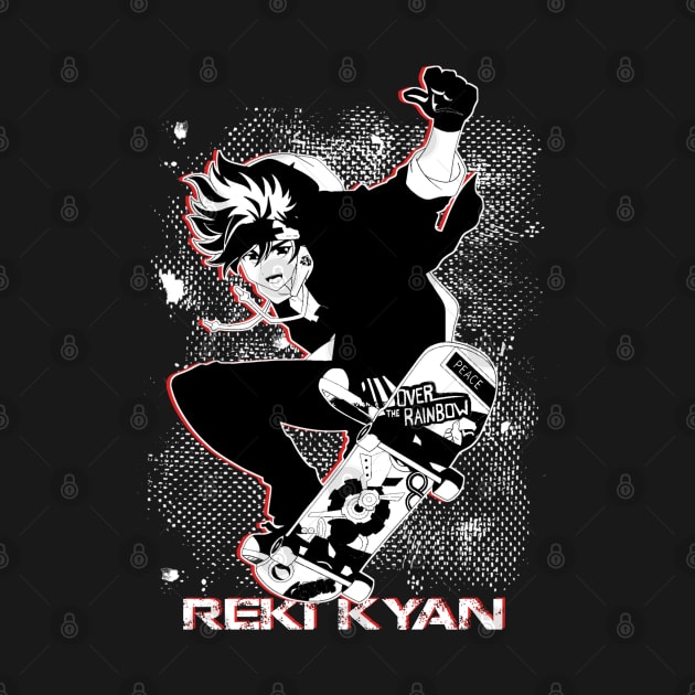 Kyan reki - Sk8 by NekerArt