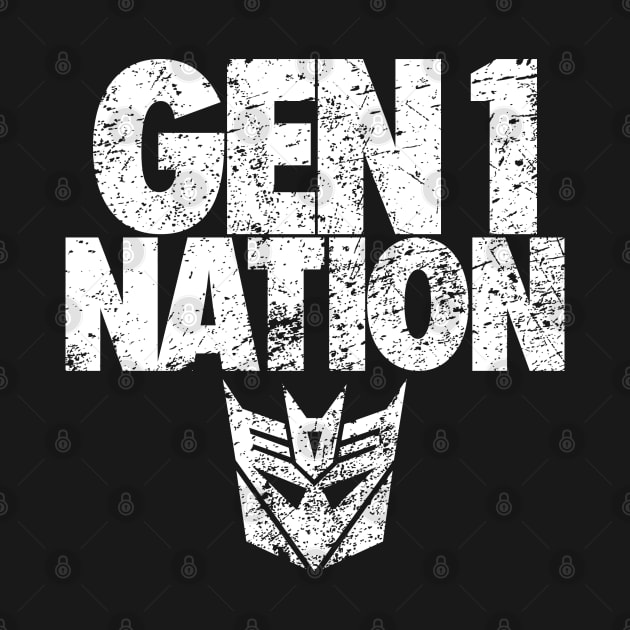 GEN 1 NATION - Decepticons by ROBZILLA