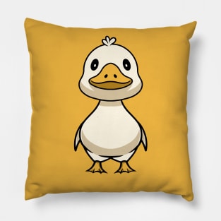 Cute Happy Duck Pillow