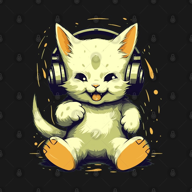 Cat Gamer Gifts Funny Gaming Cat Gamer by KsuAnn