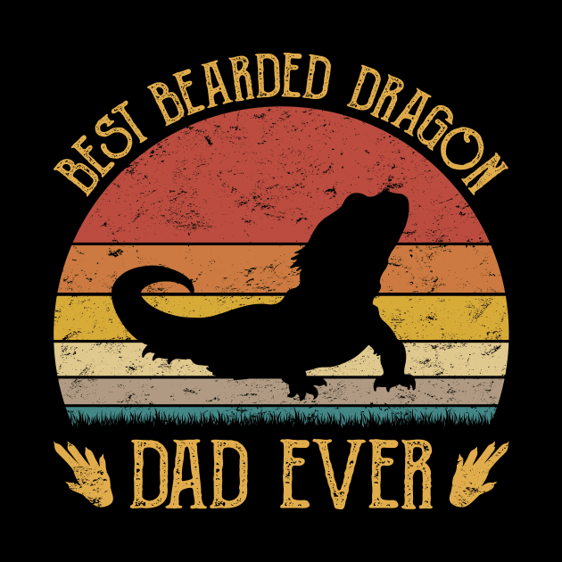 Best Bearded Dragon Dad Ever by HenryClarkeFashion