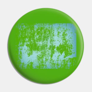 Blue green grunge Pin