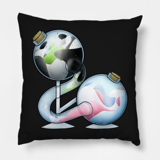 Agender And Transgender Pride Potion Pillow