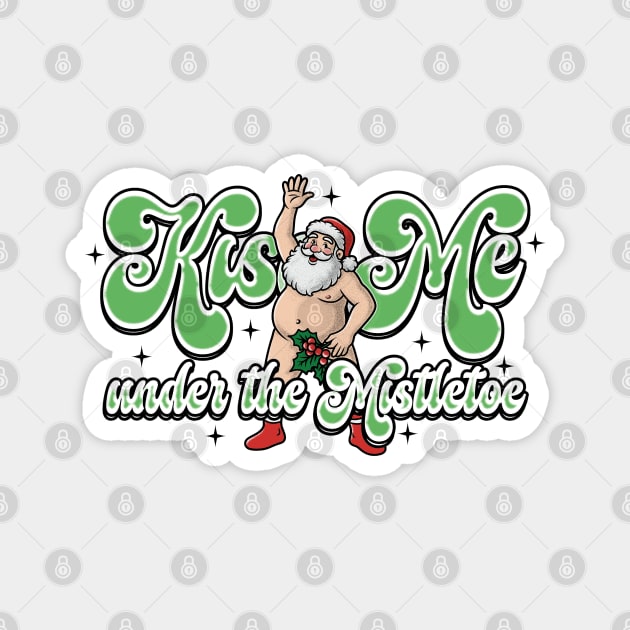 Funny Santa Magnet by Wrongteeshirt