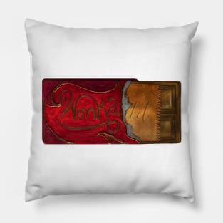 Wonka Chocolate - Golden Ticket Pillow