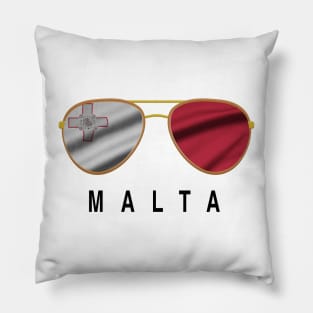 Malta Sunglasses, Malta Flag, Malta gift ,   Maltese , Pillow