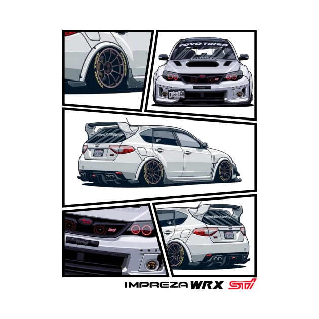 Impreza WRX STI, JDM by T-JD