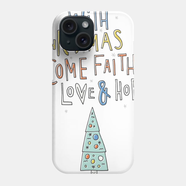 love and hope Phone Case by Favete