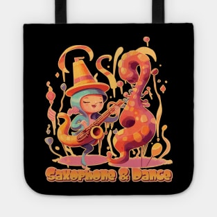 Saxophone and Dance, Baby! Tote